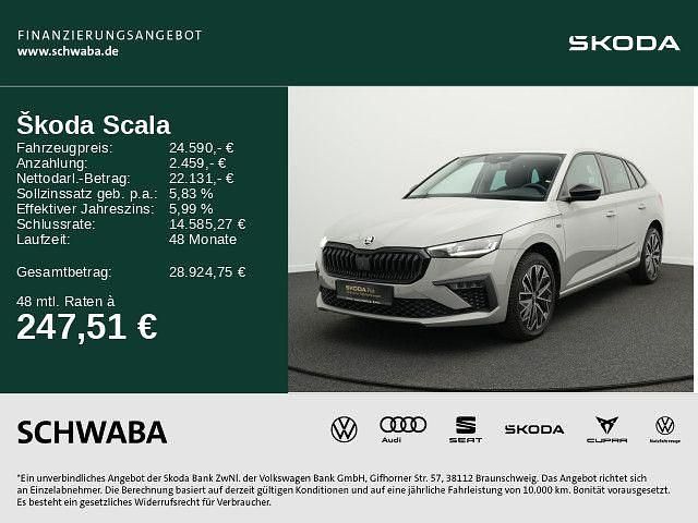 Stahlgrau Gebraucht 2025 Skoda Scala Selection Kleinwagen | 24.590 € (Teuer) - Bild 1/4