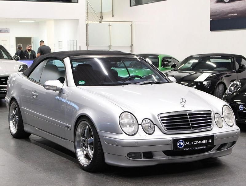Gebraucht Mercedes CLK200 Avantgarde 163 PS (119 kW) 2001 Silber Cabrio