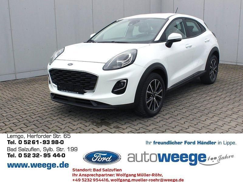 Weiß Gebraucht 2021 Ford Puma Cool & Connect SUV | 14.990 € (Fairer Preis) - Bild 1/4