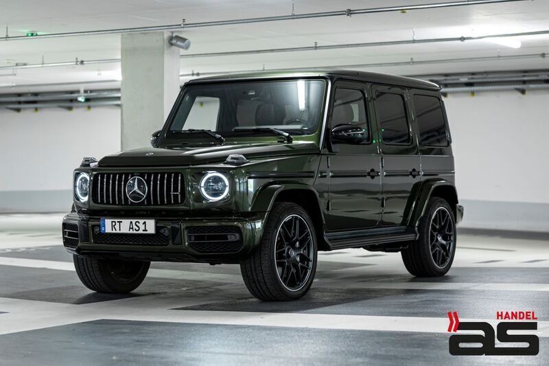 Designo oliv Gebraucht 2019 Mercedes G63 AMG AMG SUV | 144.890 € (Teuer) - Bild 1/4