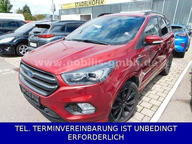 Rot Gebraucht 2017 Ford Kuga ST-Line SUV | 10.750 € (Superpreis) - Bild 1/4