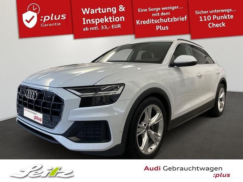 Gebraucht Audi Q8 Ambiente 286 PS (210 kW) 2023 Gletscherweiß metallic SUV