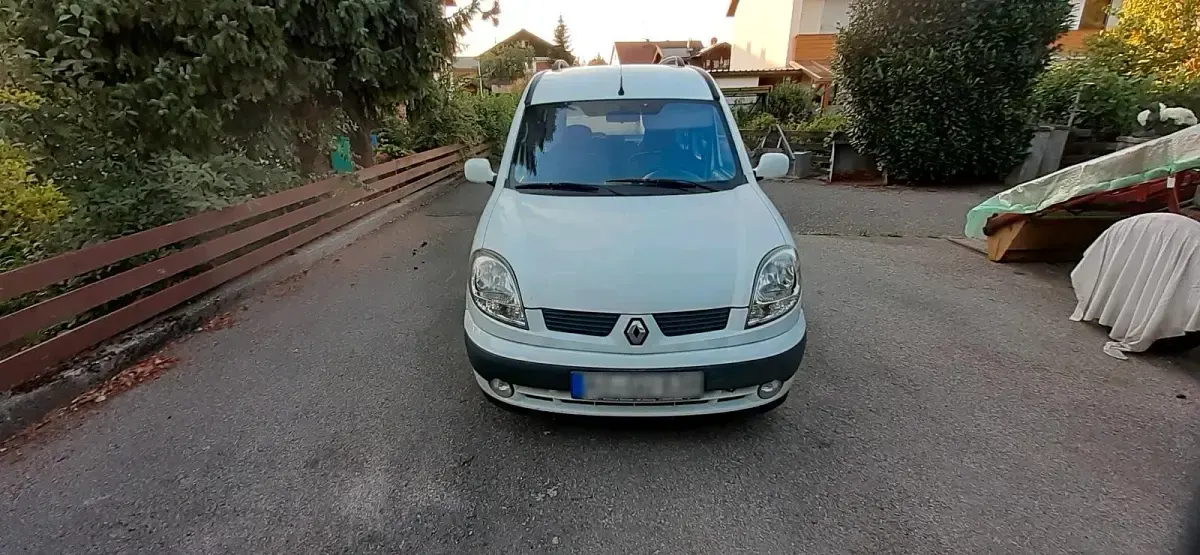 Gebraucht Renault Kangoo 95 PS (69 kW) 2005 Weiß Van / Kleinbus