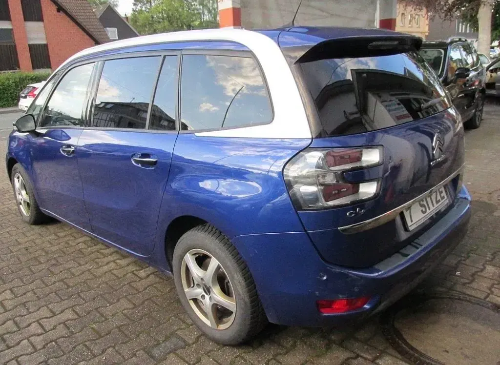 Gebraucht Citroën C4 SpaceTourer SELECTION 150 PS (110 kW) 2016 Lazuli blue metallic Van / Kleinbus
