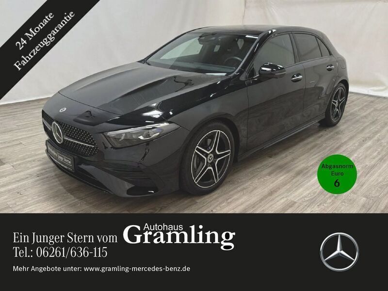 Schwarz Gebraucht 2024 Mercedes A180 AMG Limousine | 34.849 € (Etwas zu teuer) - Bild 1/4