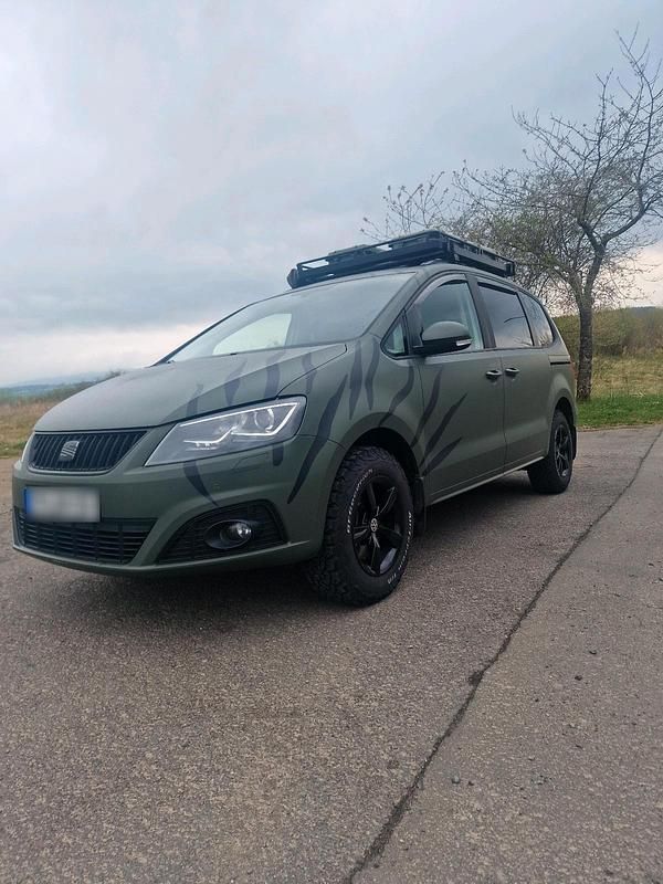 Gebraucht Seat Alhambra 140 PS (102 kW) 2013 Grün Van / Kleinbus