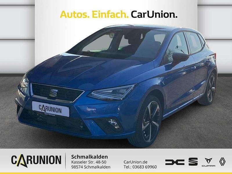 Sapphire blau metall (blau) Gebraucht 2025 Seat Ibiza FR Limousine | 26.890 € (Teuer) - Bild 1/4