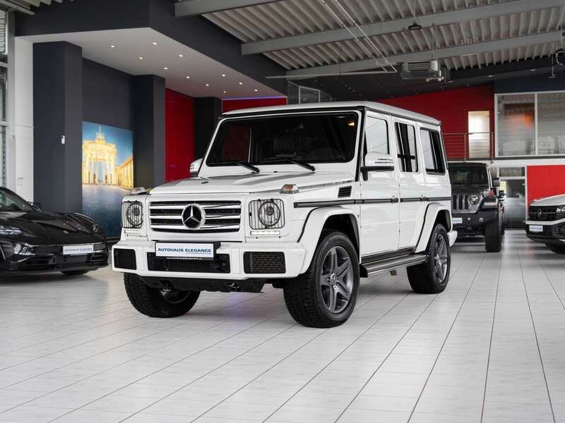Polarweiss unilack Gebraucht 2017 Mercedes G500 Sport SUV | 84.980 € (Superpreis) - Bild 1/2