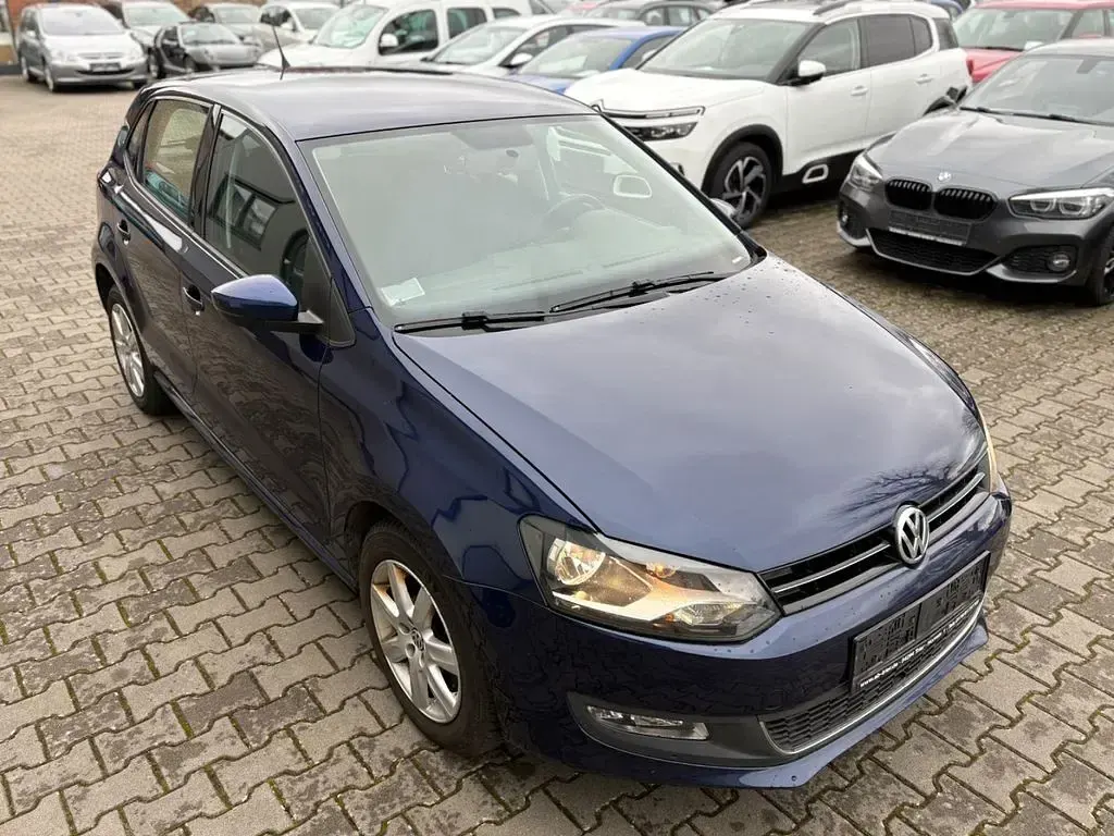 Brugt VW Polo Highline 105 HK (77 kW) 2012 Blå Hatchback