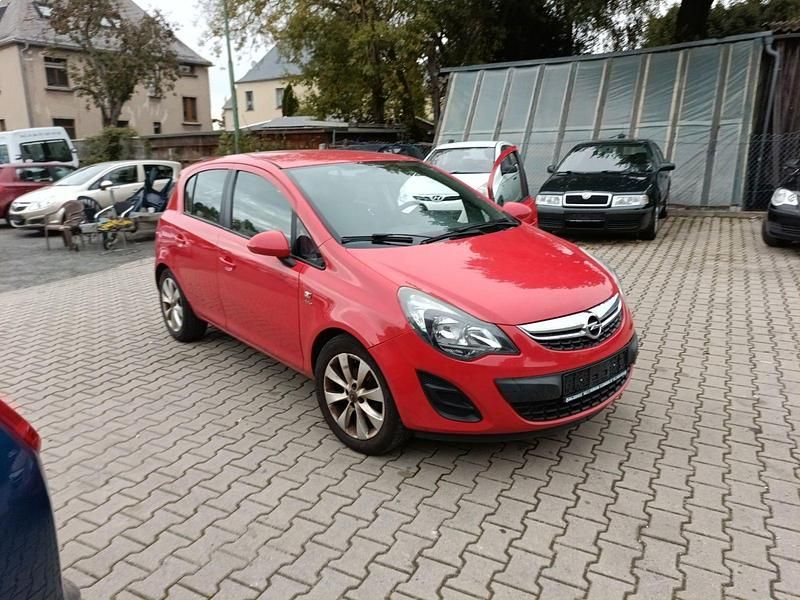 Rot Gebraucht 2013 Opel Corsa Active Kleinwagen | 2.200 € (Superpreis) - Bild 1/4