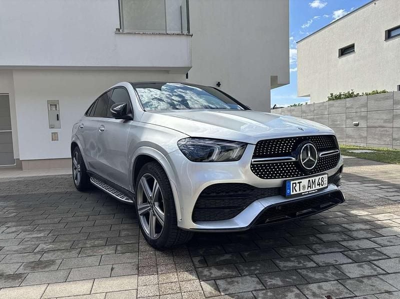 Silber Gebraucht 2021 Mercedes GLE350 AMG Coupé | 58.400 € (Guter Preis) - Bild 1/4