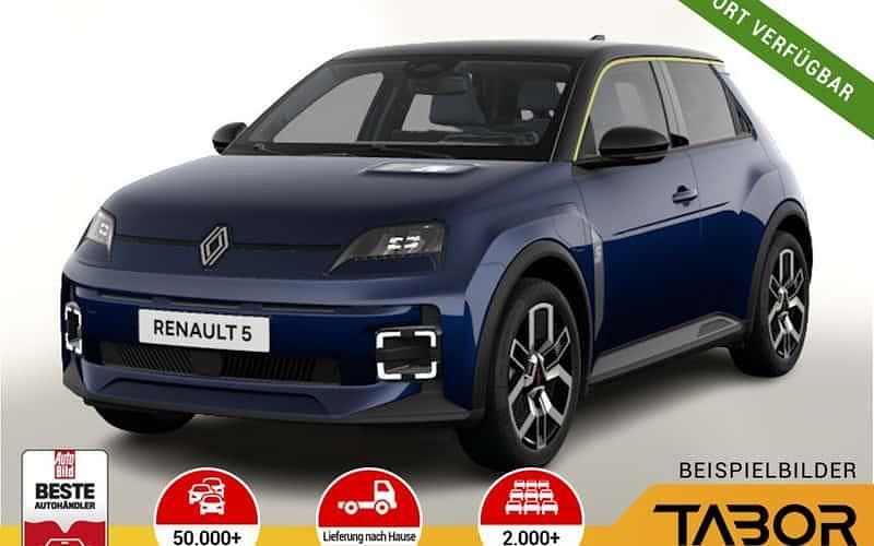 Blau Gebraucht 2024 Renault R5 Komfort Kleinwagen | 33.280 € - Bild 1/3