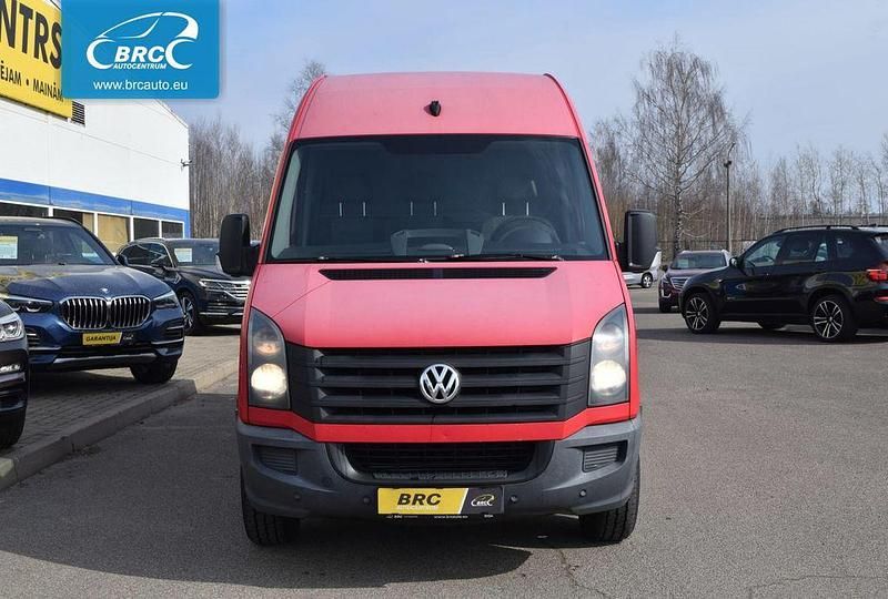 Używany VW Crafter 136 KM (100 kW) 2016 Czerwony Van