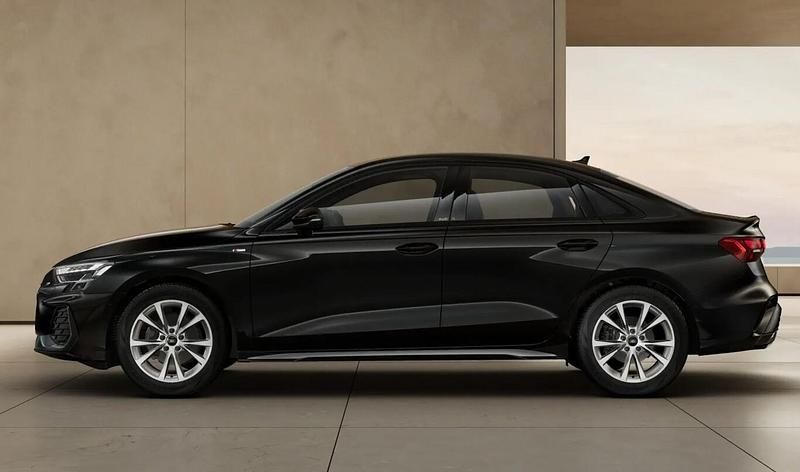 Neu Audi A3 S-Line 150 PS (110 kW) 2025 Mythosschwarz metallic Limousine