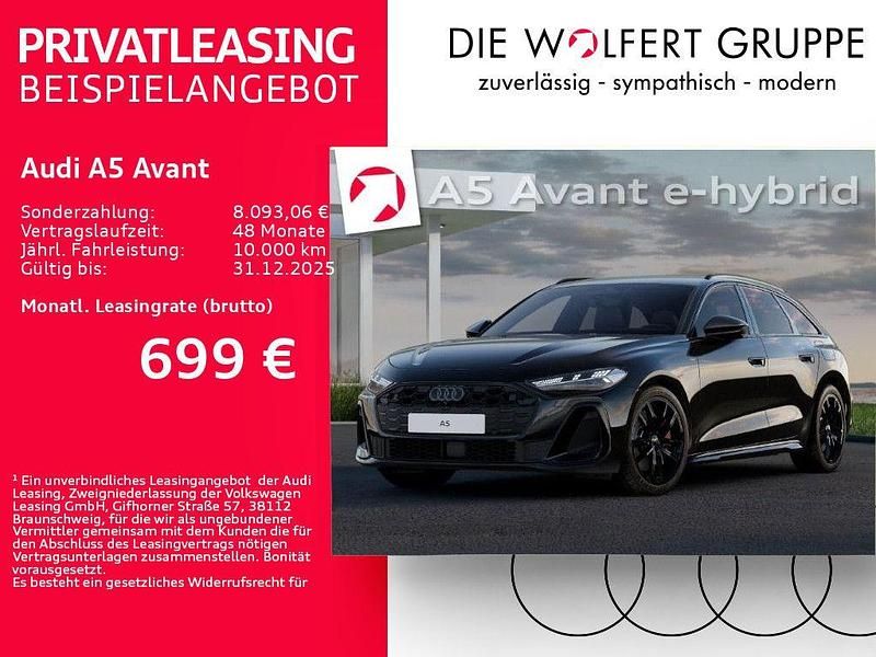 Mythosschwarz metallic Neu 2025 Audi A5 Sport Coupé | 71.555 € (Fairer Preis) - Bild 1/4