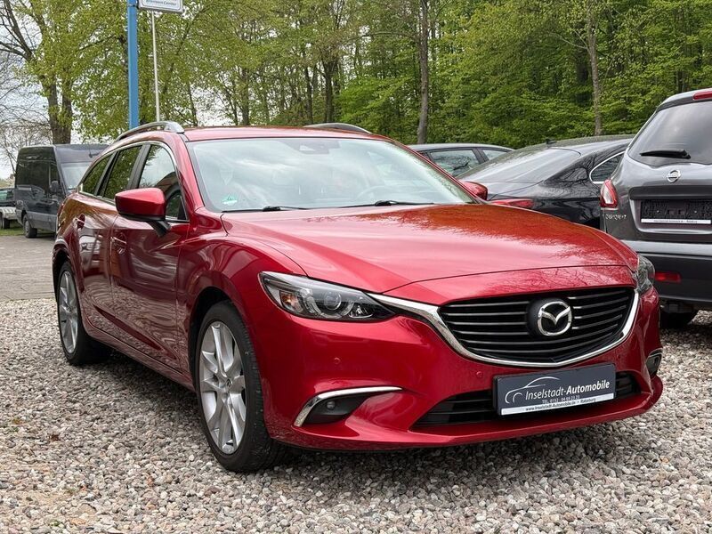 Rot Gebraucht 2018 Mazda 6 Kizoku Kombi | 15.900 € (Fairer Preis) - Bild 1/4