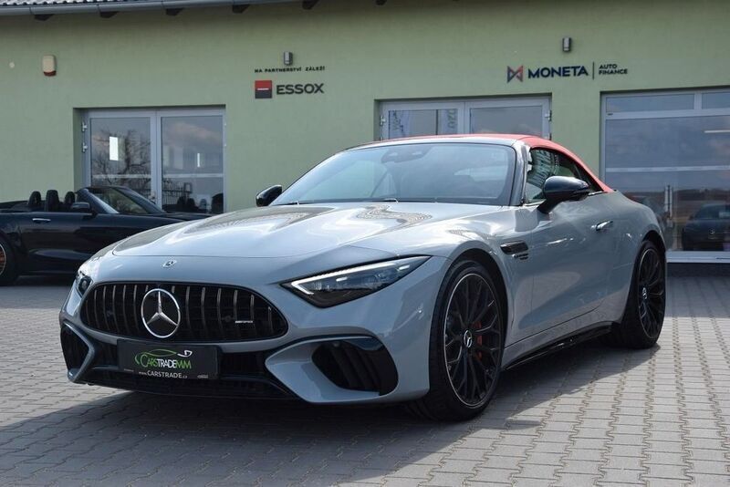 Grau Gebraucht 2023 Mercedes SL55 AMG AMG Cabrio | 122.000 € (Superpreis) - Bild 1/4