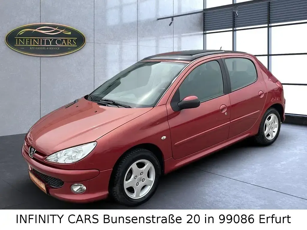 Gebraucht Peugeot 206 Filou 75 PS (55 kW) 2006 Rot Limousine