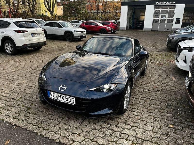Blau Gebraucht 2023 Mazda MX5 Cabrio | 28.990 € (Guter Preis) - Bild 1/4
