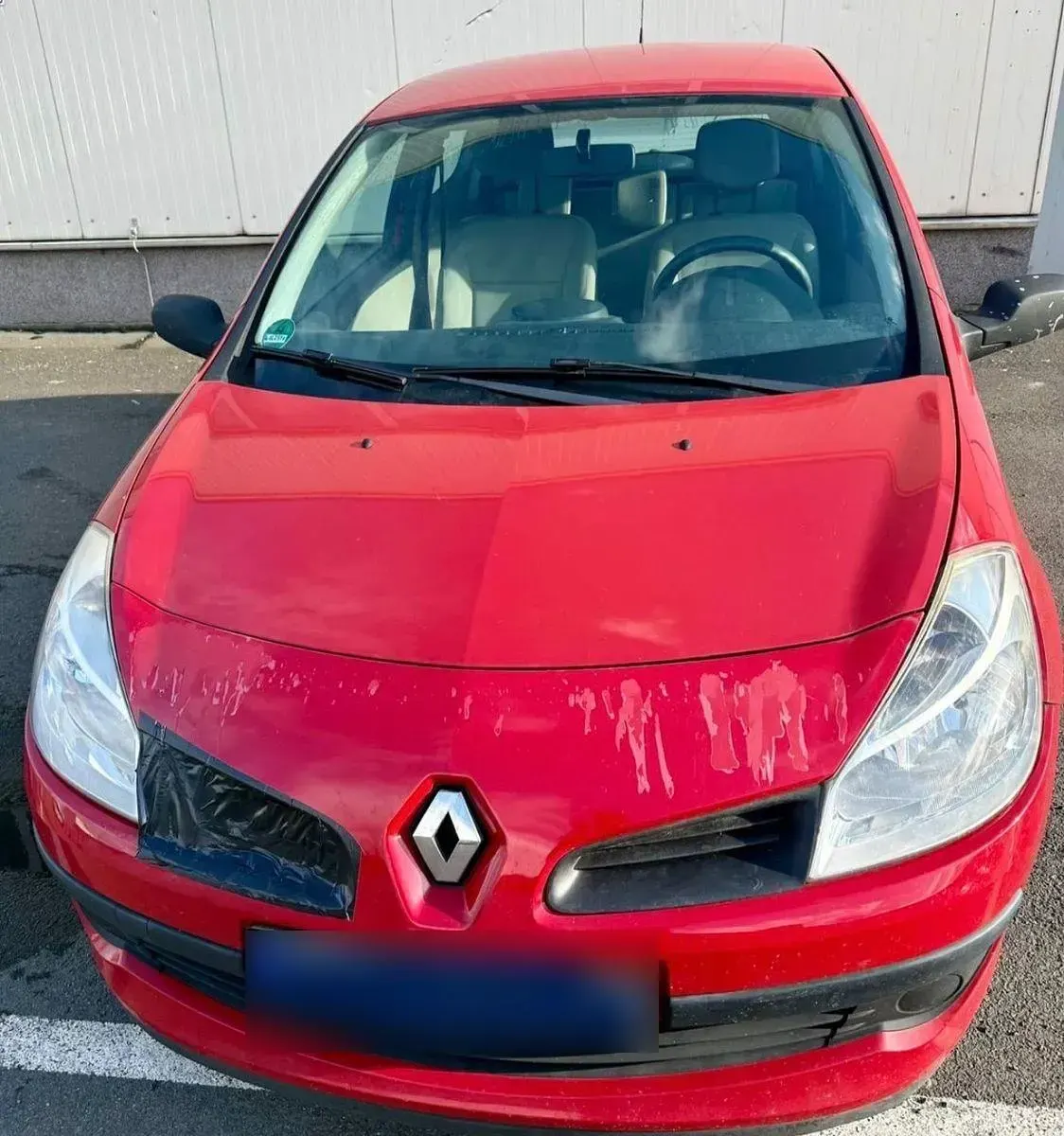 Gebraucht Renault Clio III Expression 88 PS (64 kW) 2006 Rot Limousine