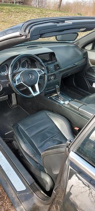 Usata Mercedes E350 2009 Nero Cabrio