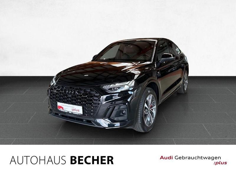 Schwarz Gebraucht 2024 Audi Q5 Sportback S-Line SUV | 64.960 € - Bild 1/4