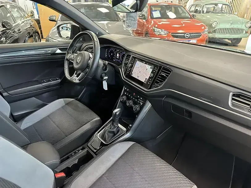 Gebraucht VW T-Roc R-line 150 PS (110 kW) 2022 Schwarz SUV