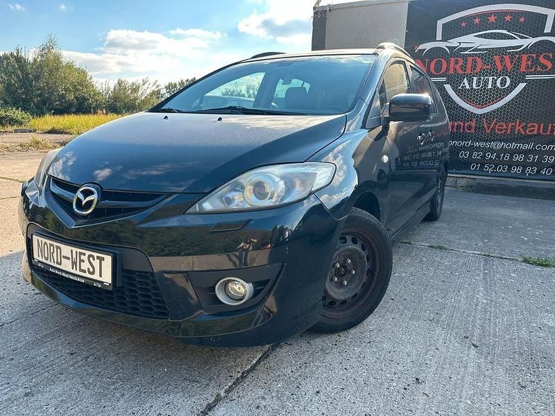 Gebraucht Mazda 5 Active Plus 145 PS (106 kW) 2010 Schwarz Van / Kleinbus