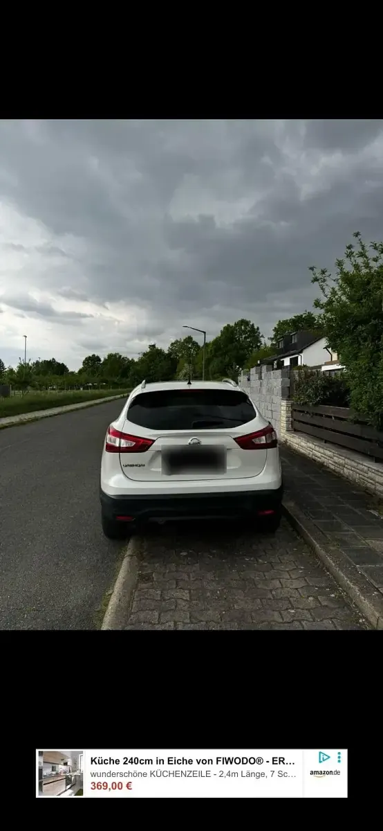 Gebraucht Nissan Qashqai 163 PS (119 kW) 2017 Weiß SUV