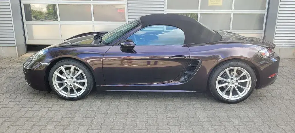 Gebraucht Porsche Boxster 299 PS (219 kW) 2018 Rot Cabrio