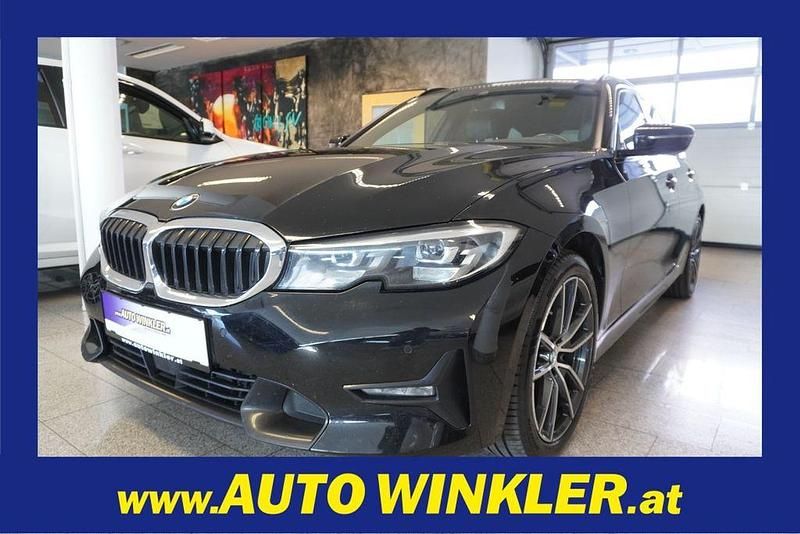 Schwarz Gebraucht 2021 BMW 316 Sport Line Kombi | 17.490 € (Etwas zu teuer) - Bild 1/4