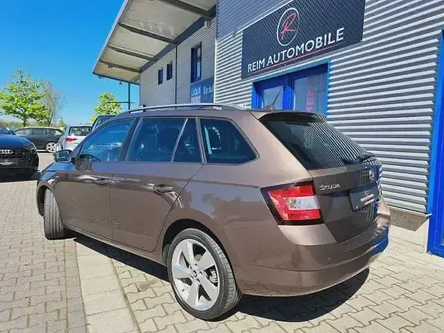 Gebraucht Skoda Fabia Clever 95 PS (69 kW) 2018 Maple braun metallic Kombi