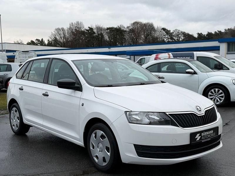 Gebraucht Skoda Rapid Active 86 PS (63 kW) 2014 Weiß Kleinwagen