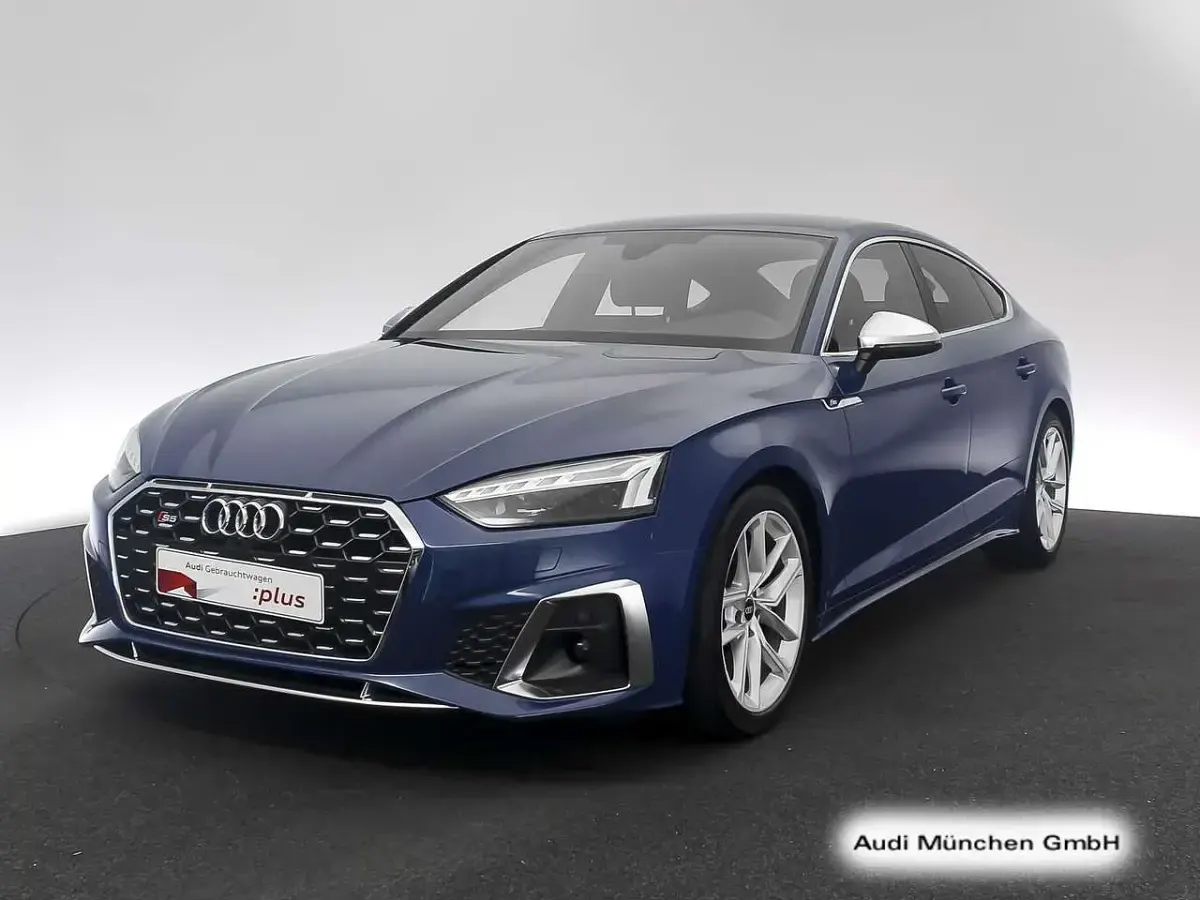 Usata Audi S5 341 CV (250 kW) 2023 Blu Coupé