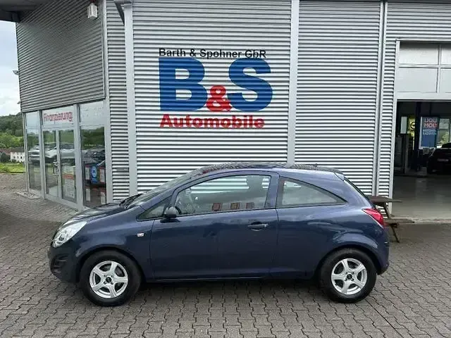 Gebraucht Opel Corsa Selection 69 PS (50 kW) 2012 Blau Kleinwagen