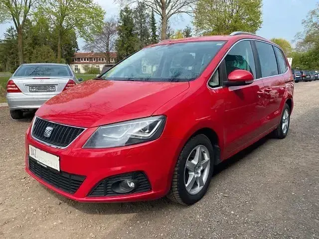 Gebraucht Seat Alhambra Style 170 PS (125 kW) 2012 Rot Van / Kleinbus