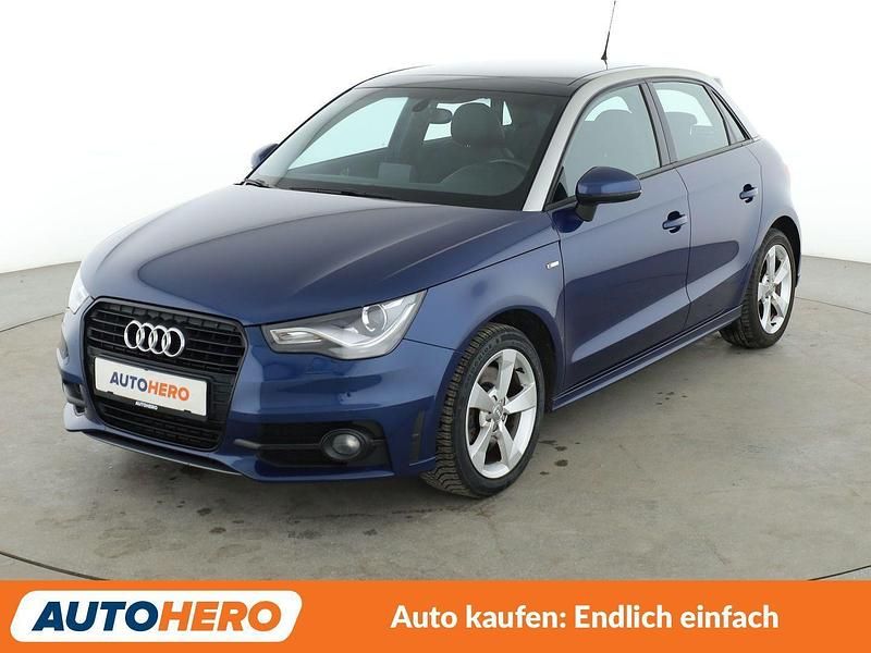 Gebraucht Audi A1 Sportback S-Line 143 PS (105 kW) 2015 Blau Kleinwagen