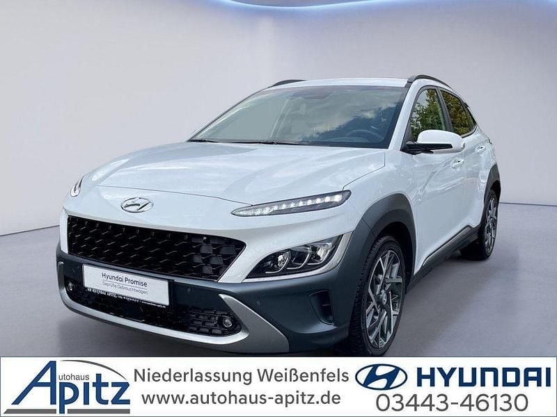Weiß Gebraucht 2023 Hyundai Kona Prime SUV | 24.990 € (Superpreis) - Bild 1/4