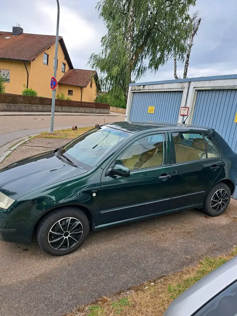 Gebraucht Skoda Fabia 2000 Grün Kleinwagen