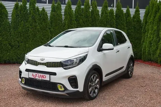 Gebraucht Kia Picanto X-Line 101 PS (74 kW) 2020 Weiß Kleinwagen
