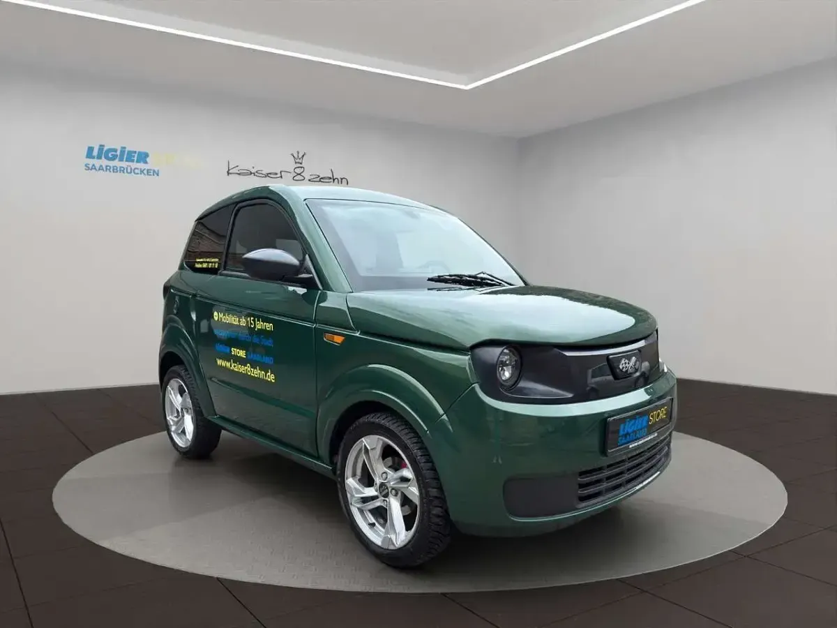 Gebraucht Ligier Myli 2024 Samtgrün Kleinwagen