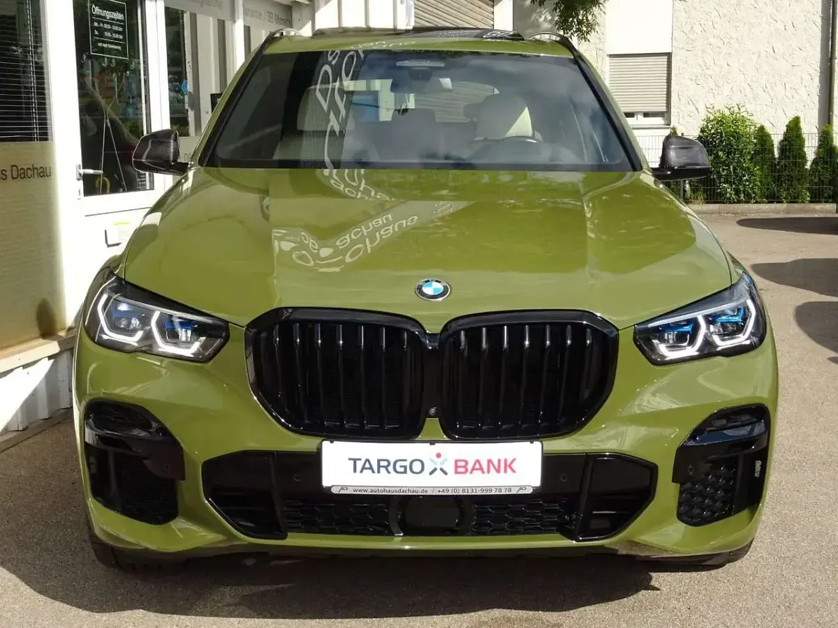 Gebraucht BMW X5 M 530 PS (389 kW) 2022 Bmw sonderlack urban green SUV