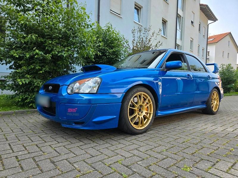 Usata Subaru Impreza 2005 Blu Berlina