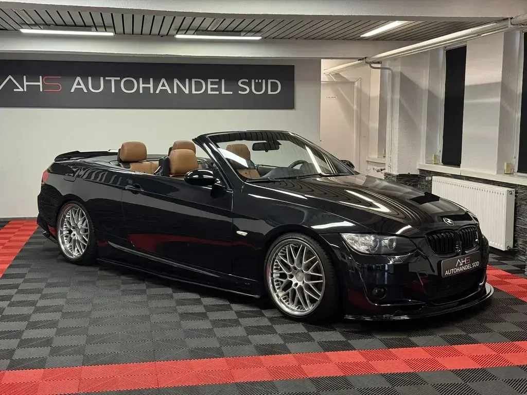 Gebraucht BMW 325 Cabriolet Sport Line 197 PS (144 kW) 2009 Schwarz Cabrio