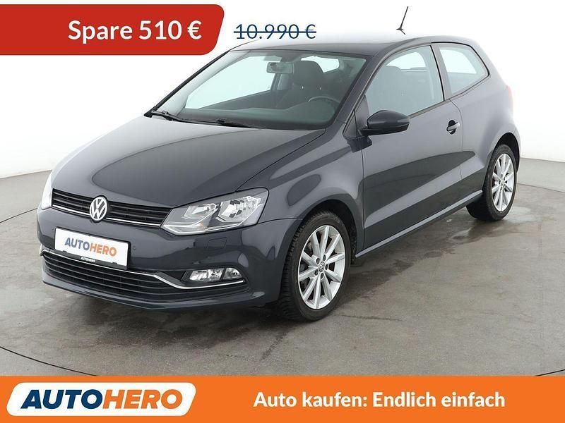 Grau Gebraucht 2017 VW Polo Highline Kleinwagen | 10.480 € (Fairer Preis) - Bild 1/3