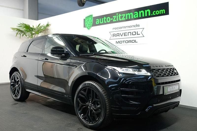 Santorini black Gebraucht 2020 Land Rover Range Rover evoque R-Dynamic SUV | 44.900 € - Bild 1/4