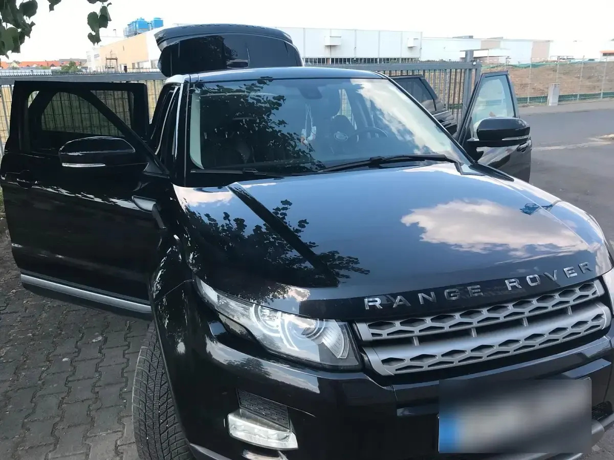 Gebraucht Land Rover Range Rover evoque 150 PS (110 kW) 2012 Schwarz SUV