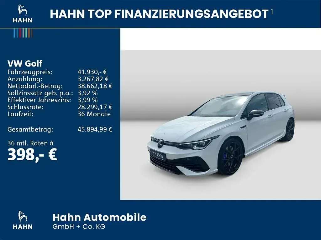 Gebraucht VW Golf VIII R 333 PS (244 kW) 2024 Weiß Limousine