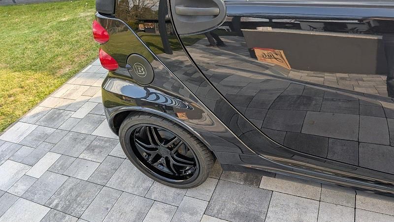 Gebraucht Smart ForTwo Cabrio Brabus 102 PS (75 kW) 2014 Schwarz Cabrio