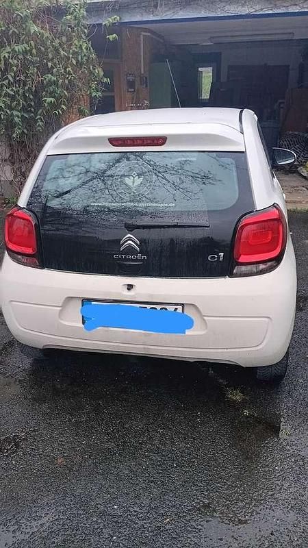 Gebraucht Citroën C1 69 PS (50 kW) 2015 Weiß Kleinwagen